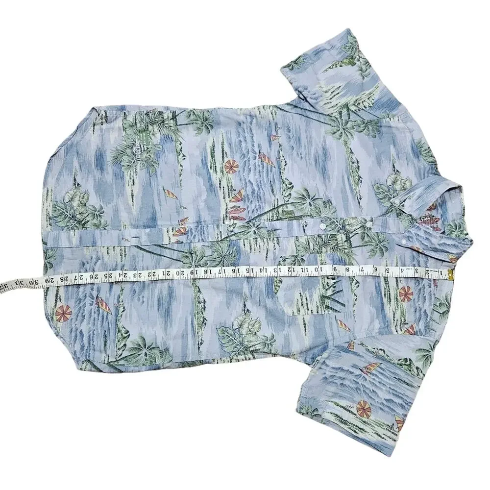 J.Crew button down tropical vacation 100% cotton size small tropical, vacation,
